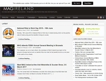Tablet Screenshot of magireland.org